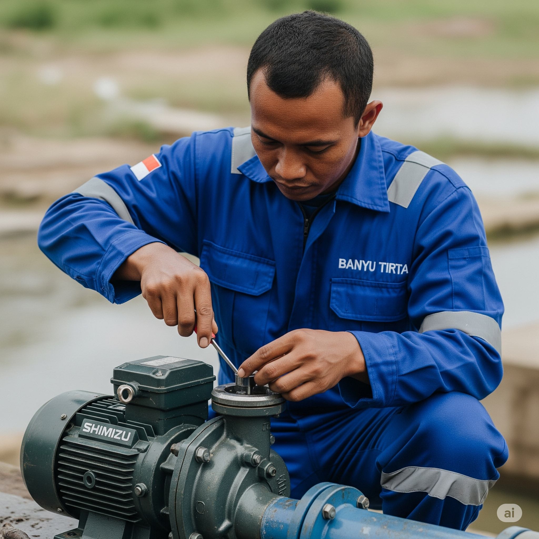 Service Pompa Air Shimizu
